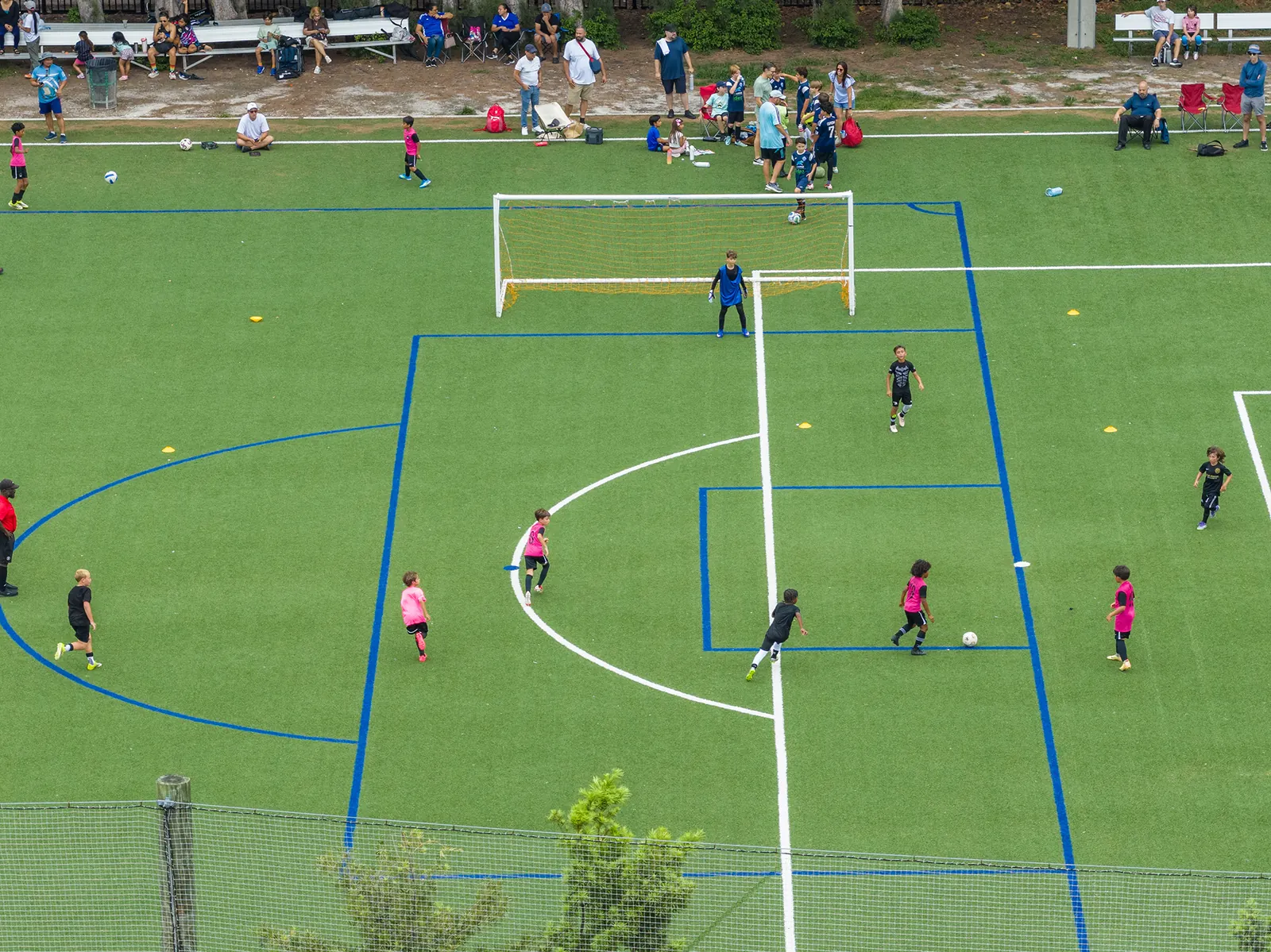 Youth soccer activities at the 2026 festival